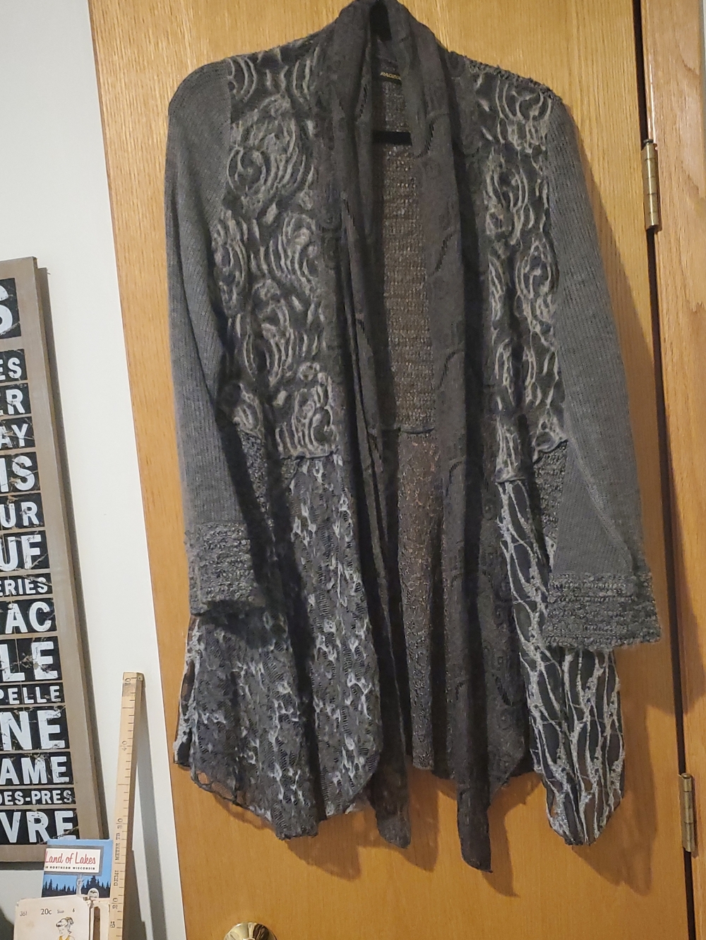 Radzoli Sweater Coat Xl Grey